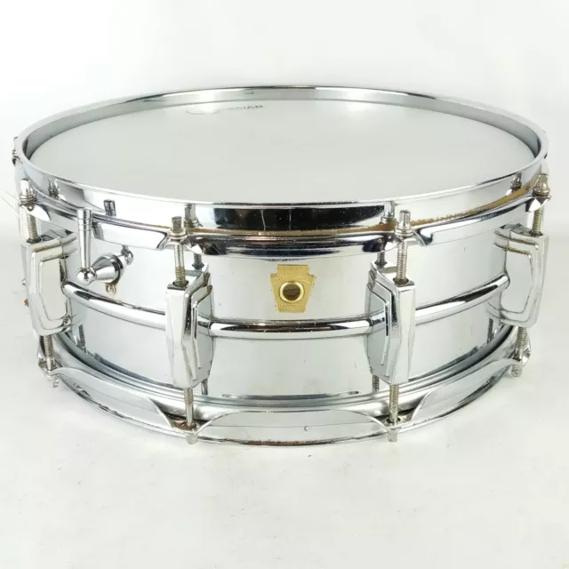 Ludwig Supraphonic 12.7x35.6cmSnare Tambor Vintage 60s Keystone Insignia 10Lug