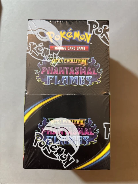 POKÉMON TCG PHANTASMAL Flames Half Booster Box 18-Pack English Sealed ...
