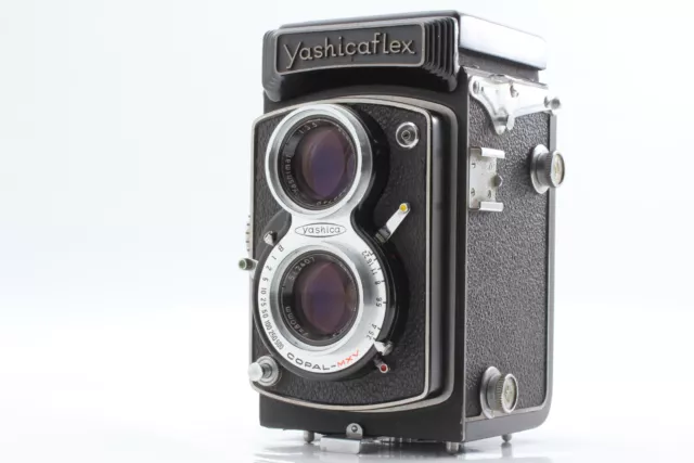 [ EXC+ 4] Yashica Yashicaflex Modelo Tapa 6x6 Tlr Cámara 80mm F3.5 Lente De