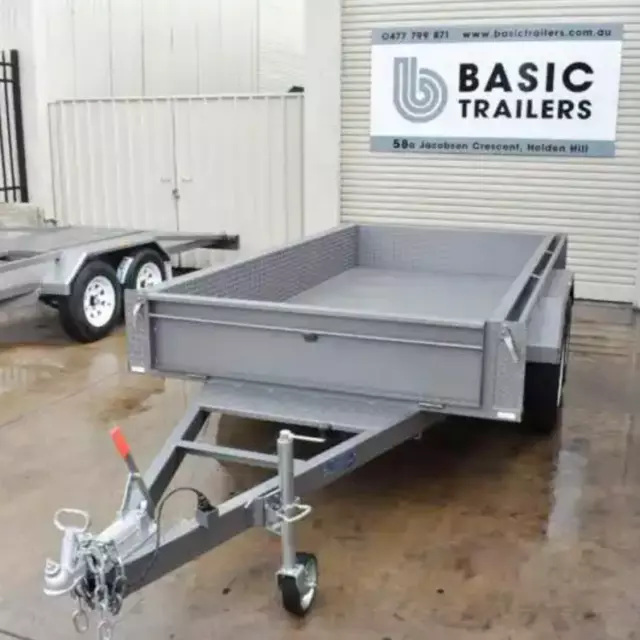 Basic Trailers 12x6 Tandem with Stock Crate - 100% AUSSIE MADE