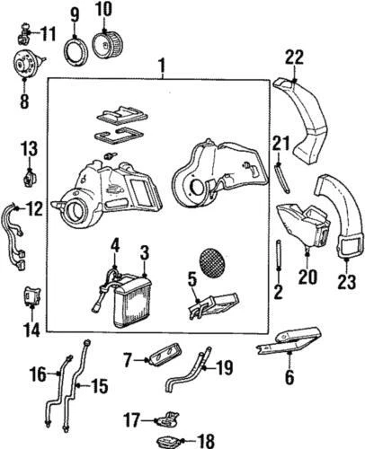 Genuine Ford Wire Harness 1F2Z-19949-AA