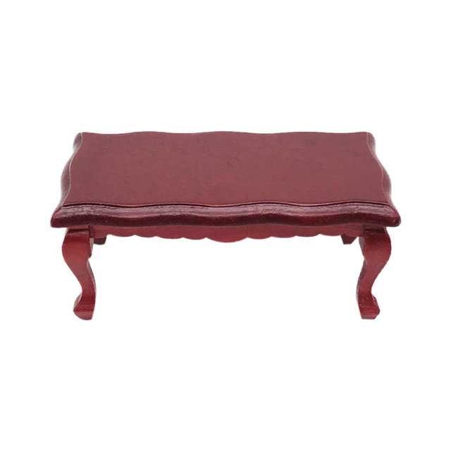 1:12 Dollhouse Furniture Miniature Teatable Coffee Table Living Room Kid Toy