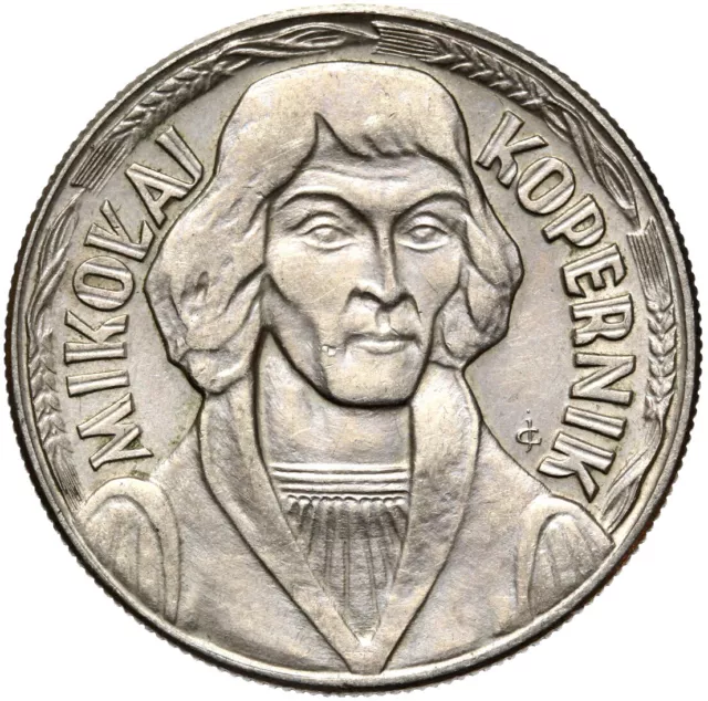 Polen - PRL Münze - 10 Zlotych 1967 - MIKOLAJ KOPERNIK - Nikolaus Kopernikus