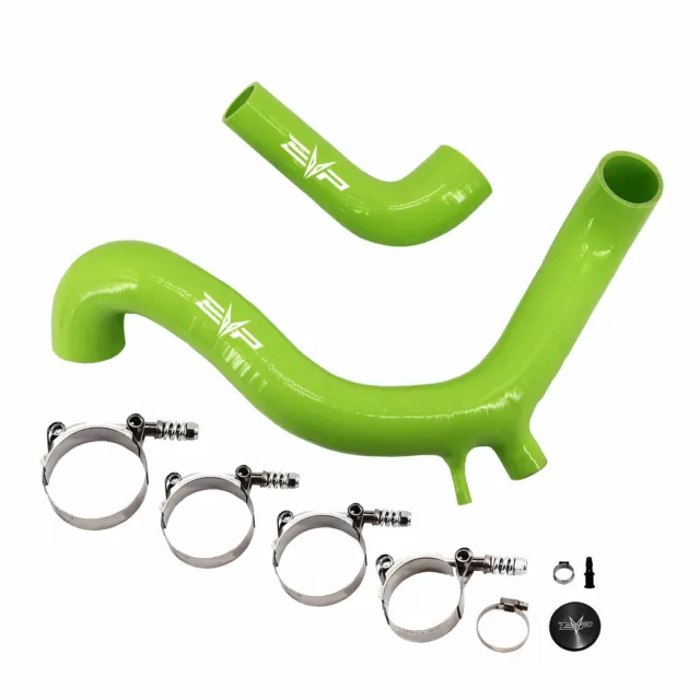 Evolution Powersports Green Silicone Charge Tube BOV Port Maverick X3 2020+