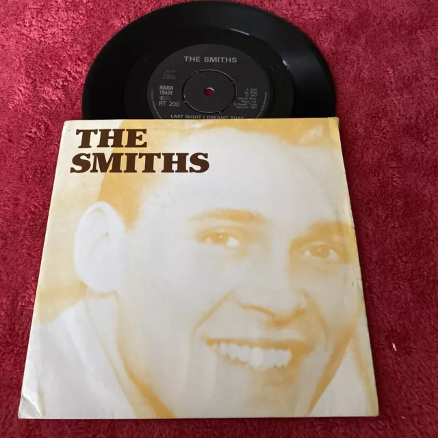 The Smiths -Last Night I Dreamt That Somebody Loved Me-  Orig UK 7” 1987