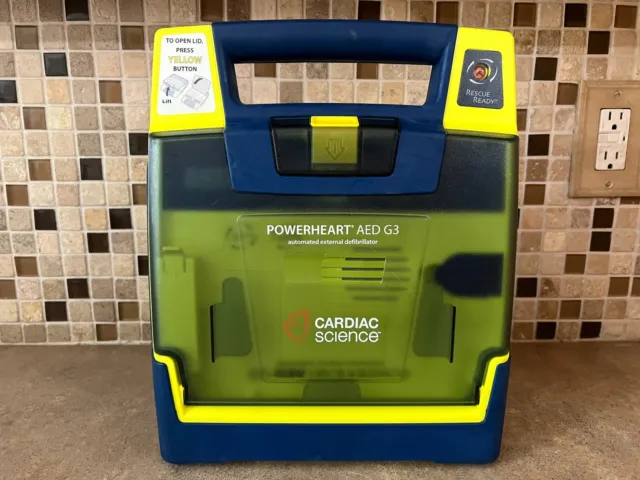 Cardiac Science Power Heart Aed G3 Without Battery No Pads 9390E-01 Z1-35