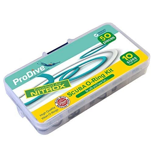 Scuba Diving Viton O-Ring Kit 10 sizes 50 pcs full Set O-Rings