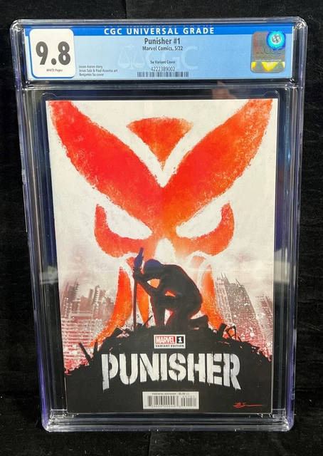 Punisher #1 CGC 9.8 2022 Marvel Comics BENJAMIN SU Cover 1ST APP APOSTLES OF WAR
