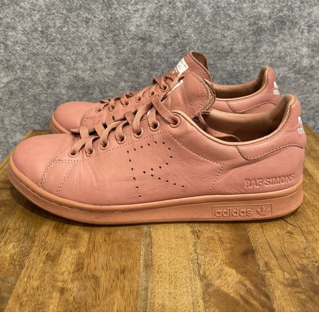 Adidas Unisex dusty pink retro faux leather Stan Smith sneakers 43.5/US M9.5/9