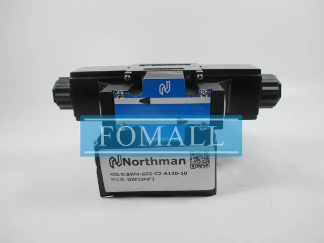 1Pcs New For Northman Solenoid Operated Directional Valve SWH-G02-C2-A120-10