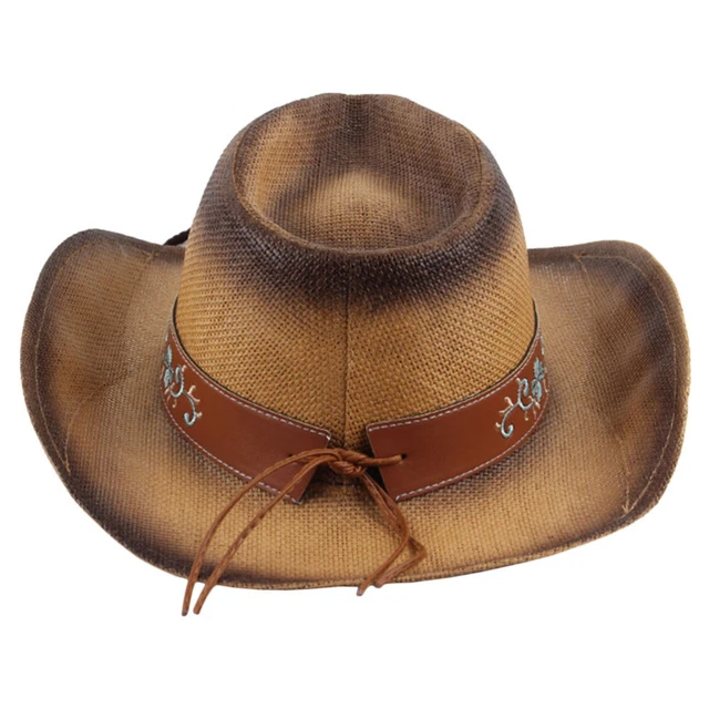 Chapeau De Visière De Cow-boy Chapeau De Cowboy Chapeau D'été Chapeau De Soleil