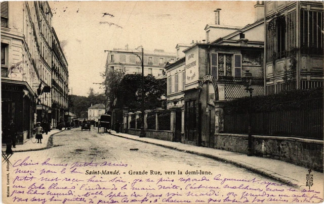 CPA Saint-Mande - Grande Rue (275463)