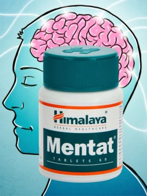 Mentat Himalaya 1 BOX 60 Täfelchen OFFICIAL Exp.2026 Pflege Gedächtnis Fokus