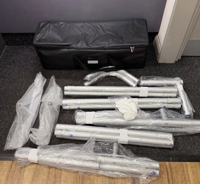 TFD-S200 200CM WIDE Straight Tube Wall Fabric Display £49.99 - PicClick UK