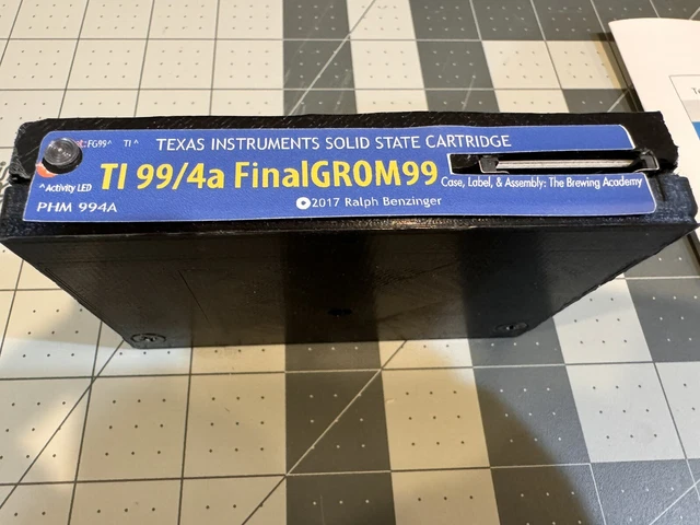 TEXAS INSTRUMENTS TI-99/4A FinalGROM99 for the Texas Instruments 99/4a ...