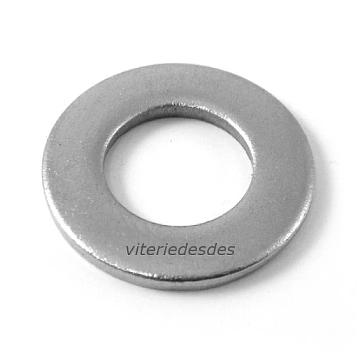 100 Rondelles Plates Inox M2 (2mm) - épaisseur 0.3mm, DIN 125, Uxcell