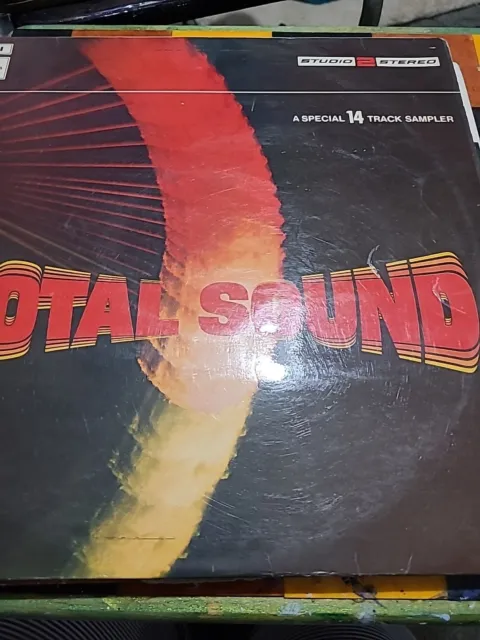 Total Sound 14 Track Sampler, Emi Columbia Records Vinyl lp Studio 2 Stereo