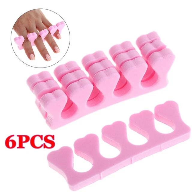 outils pédicure nail art les soins des ongles doigt des séparateurs d'orteils