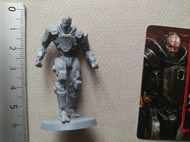 Figurine William Hare Edgerunner + Carte - Extension Cyberpunk 2077 Gangs Of Night City / CMON