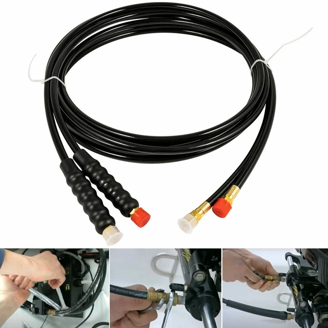 SEASTAR 16FT HO5116 Hose Kit Hydraulic Outboard Steering Boat Teleflex