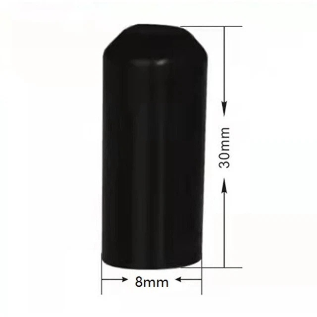 10pcs Warm Shrink End Cap Heat Shrink Cap Waterproof Protection for Cable End