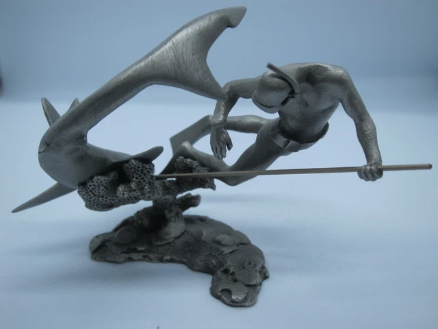 Mico Kaufman "The Intruder" Sculpture. Signed Limited Edition 269/950. 1977.