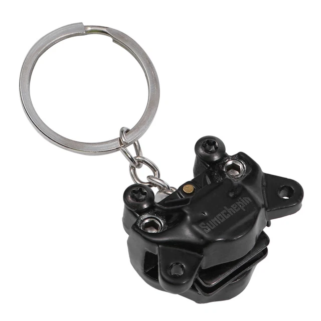 Caliper Key Chain Valentine Gift Keychain Motorcycle Tag Locomotive
