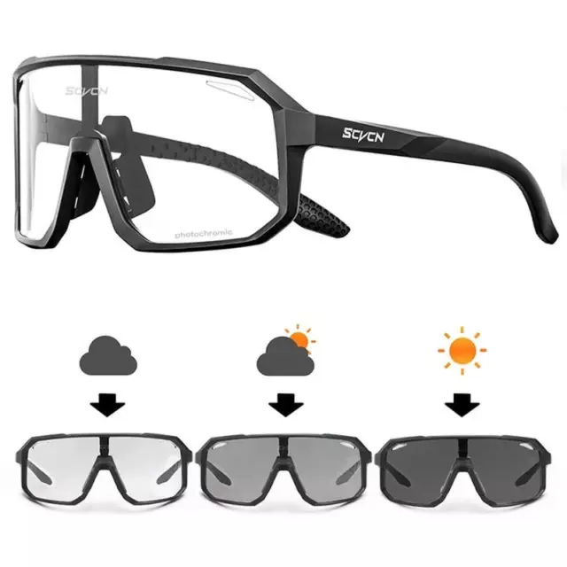 gafas de sol para ciclismo fotocromáticas hombres mujeres bicicleta UV 400