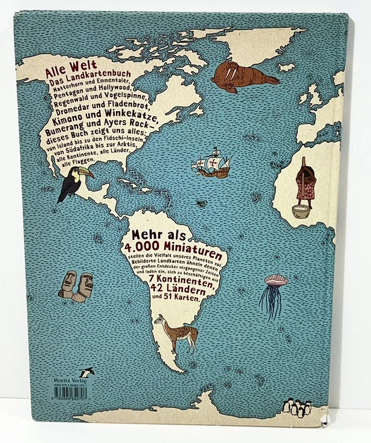 ALLE WELT GERMAN DAS LANDKARTENBUCH By Daniel Mizielinski Aleksandra ...