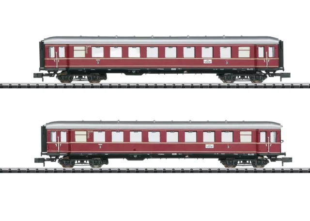 Minitrix Voie N 15406 Personen-Wagen-Set II De DB