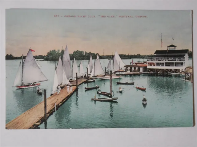 Portland, Oregon OR ~ Yacht Club The Oaks 1910s