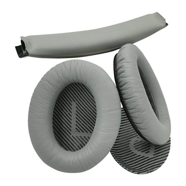 Headband Cushion and Ear Pads Replacement for Quiet Comfort 25 35 (QC25 QC3 E5X3