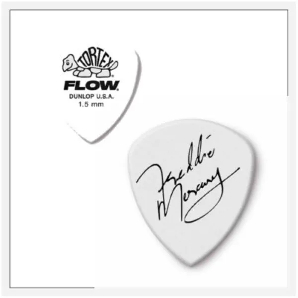 Freddie Mercury Signed Plectrum Queen Totem Guitar Plectrum