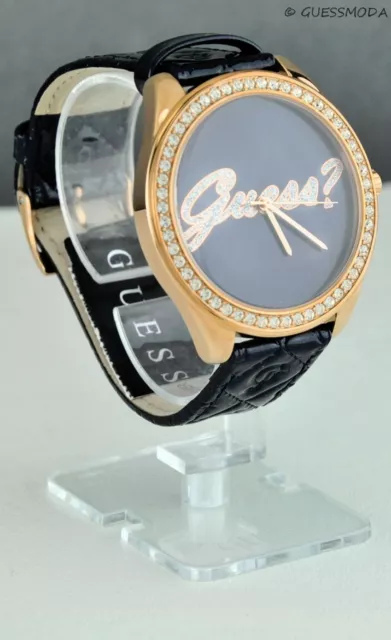 New Trend Limited Collections GuEsS Watch Ladies Navy Leather Women