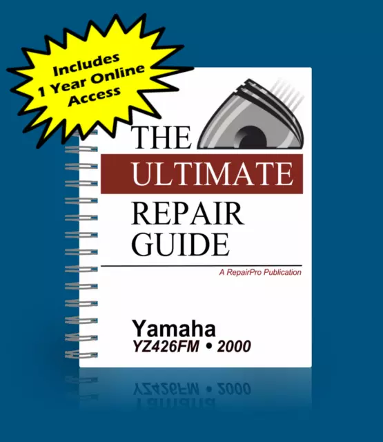 Yamaha YZ426F YZ426 YZ 426 Service Repair Maintenance Shop Book Manual 2000