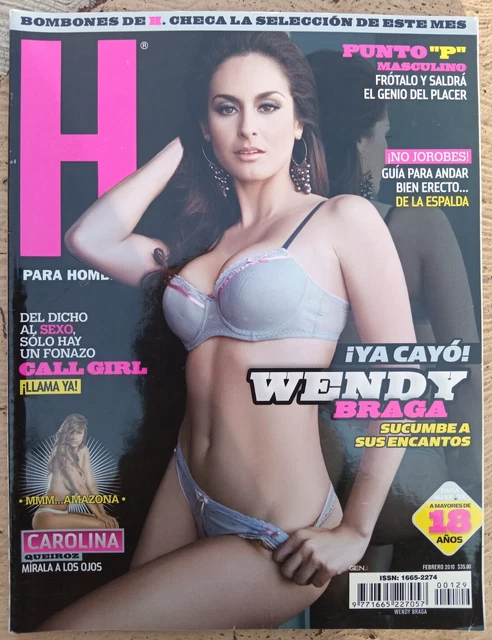 H PARA HOMBRES, MAGAZINE No 139 DEC 2010, CYNTHIA URIAS ON COVER