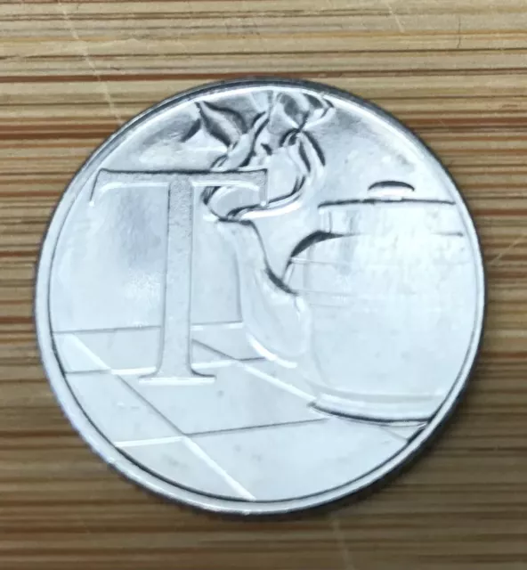 Alphabet 10p Coin Letter T 2019