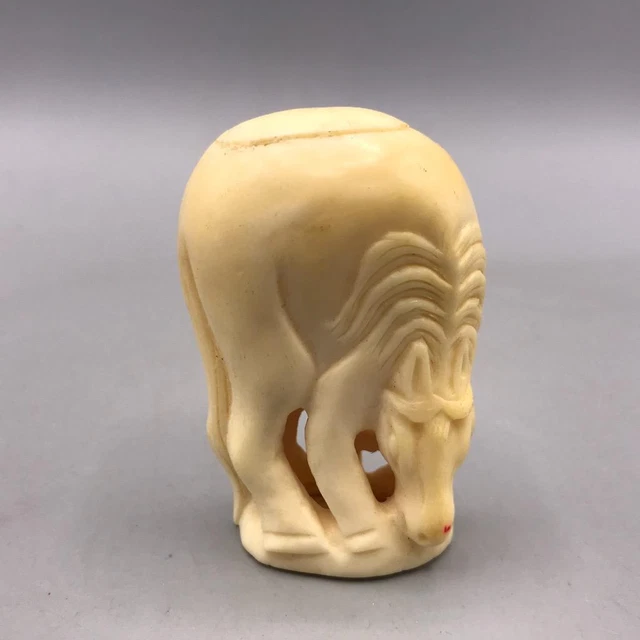 Vintage Hand Carved Asian Horse