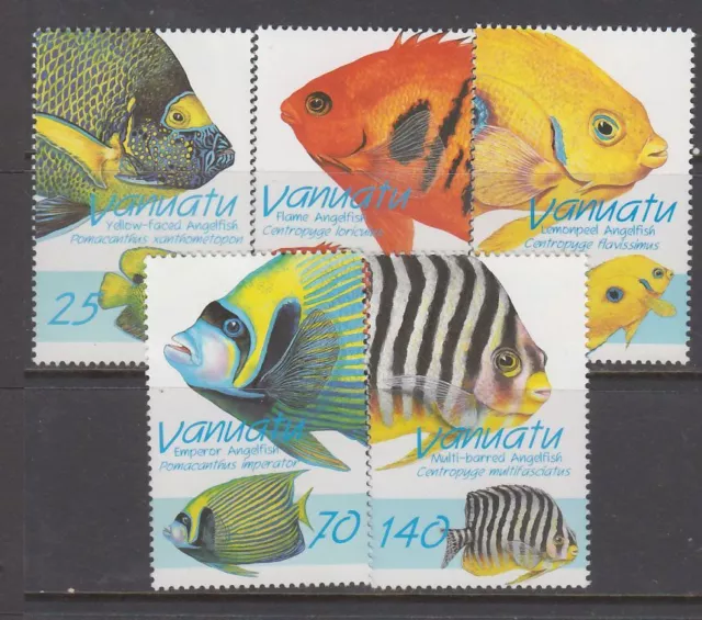 Vanuatu - Angelfish Issue (Set MNH) 1997 (CV $9)
