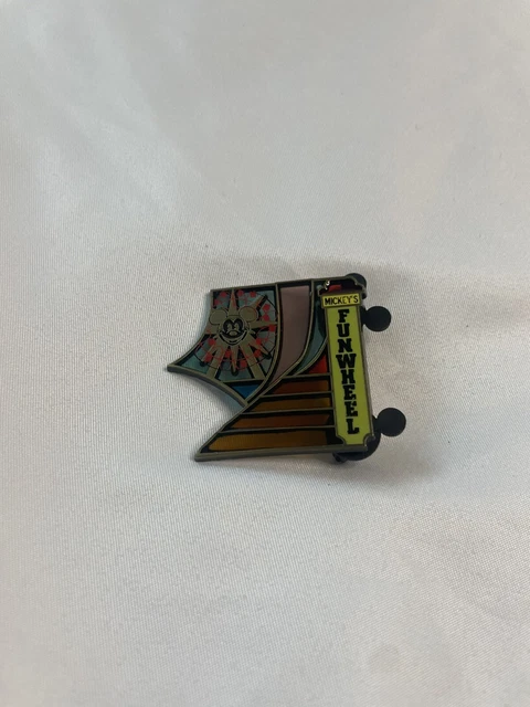 Disney DLR - AP Stained Glass Puzzle Piece - Mickey's Fun Wheel - Pin 98767