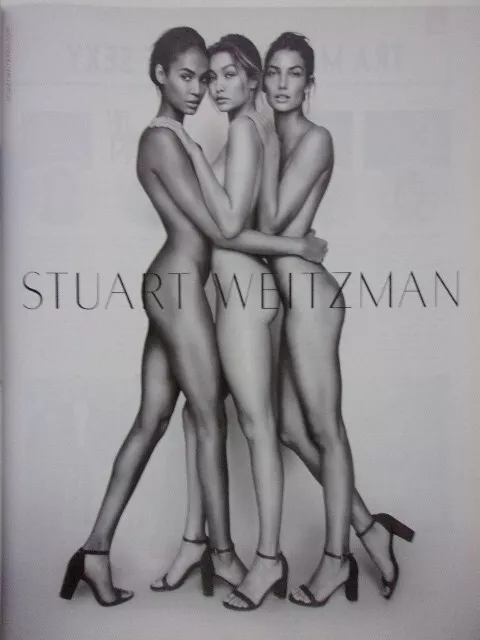 Gigi Hadid 1 pagina/ritagli/clipping    #va1516  STUART WEITZMAN