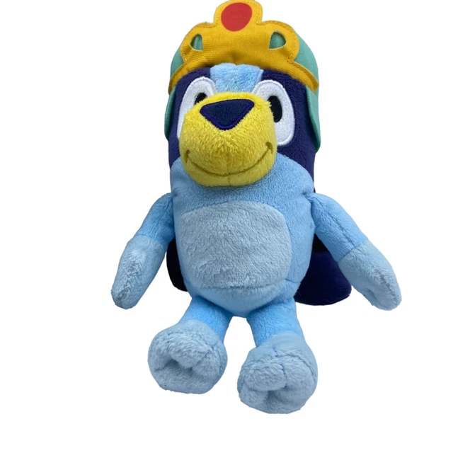 ROYAL BLUEY 8& Bluey Royalty Plush Stuffed Animal Toy Moose £13.01