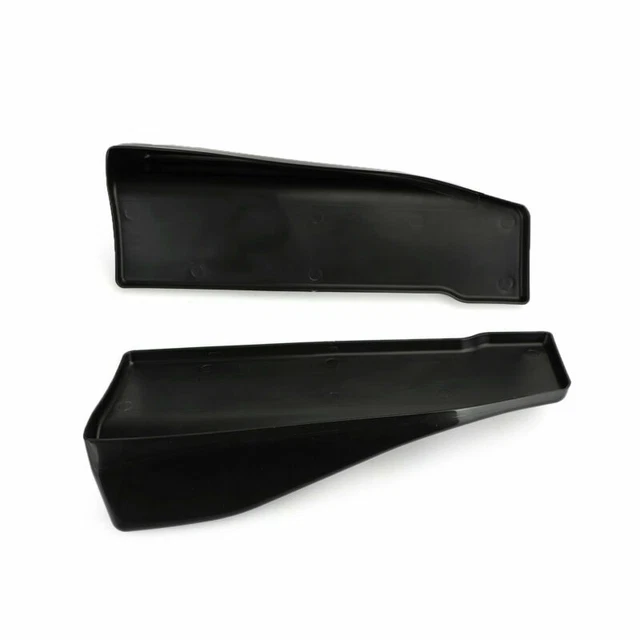 2PCS 35cm Auto Car Side Skirts / Rear Bumper Lip Strip Splitter Universal BlK YU