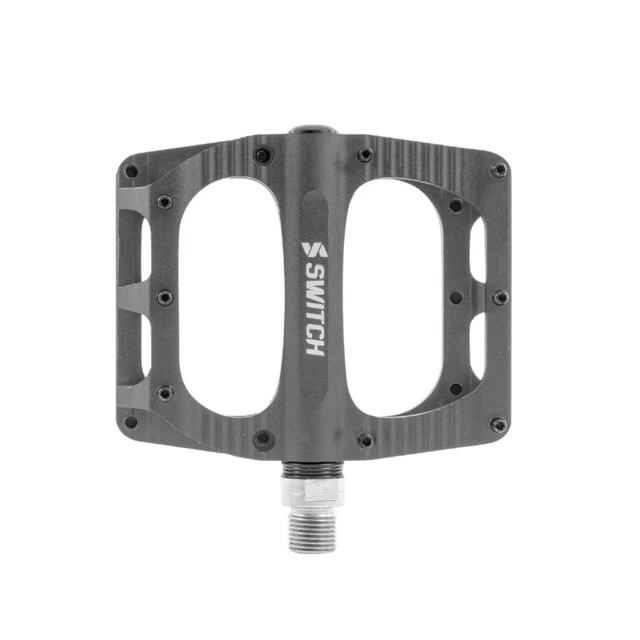 Pédale VTT Alu Noir Cage Alu Noir 9/16ème Roulement Du  Paire  Marque Newton Piece Velo Pedales Plates Velo