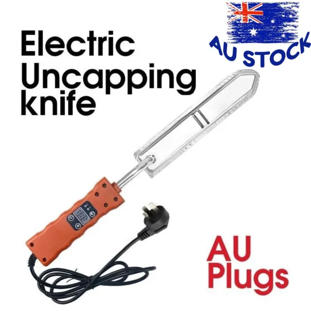 Electric Beekeeping Scraping Uncapping Hot Knife Honey Beehive Equipment AU Plug