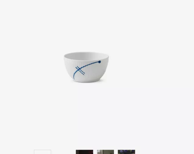 Royal Copenhagen Blue Fluted Mega 3.5 ounce Sugar Bowl NEW without Box