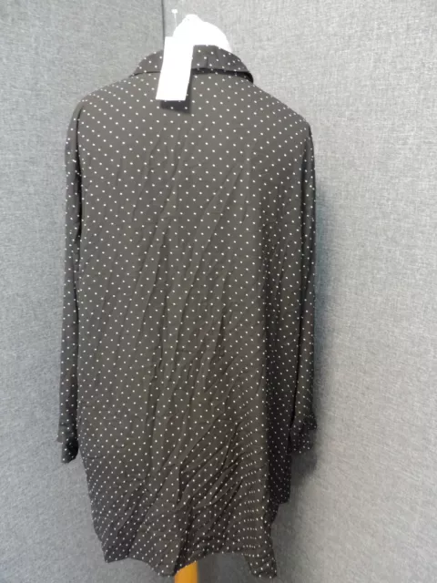 DP Curve Polka Dot Tunic Blouse UK 22 RRP £28 LN035 GG 05 3