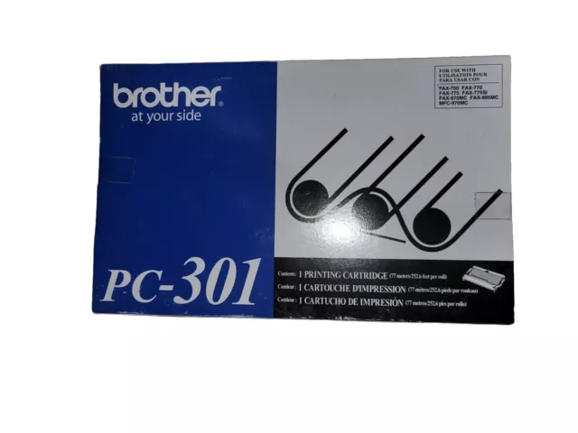 Genuine Brother PC-301 printing cartridge