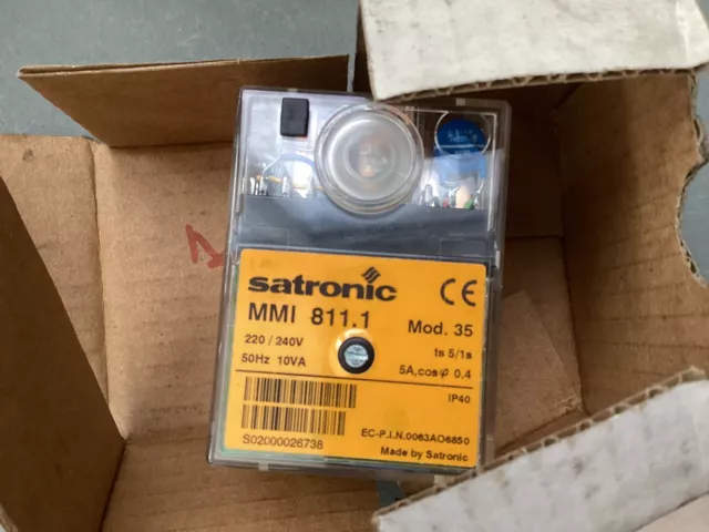 satronic control box MMI811 MOD 35 3