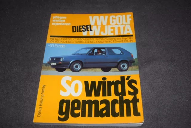 How it's made repair instructions VW Golf II/Jetta II diesel first class